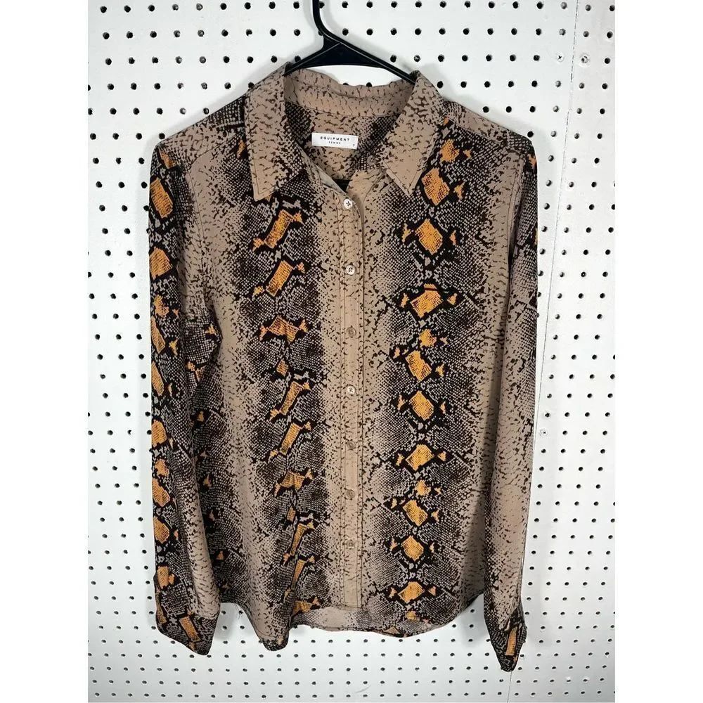Equipment Femme silk blouse
